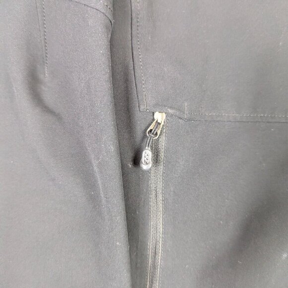 Patagonia Jacket Mens Large Black Guide Soft Shell Zip Up Embroidered - Picture 3 of 16